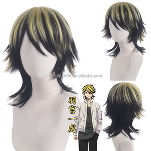 Peluca de cosplay Yu Gong Yihu <span class=keywords><strong>Sano</strong></span> Wanjiro Matsuno Qiandong Orange Day-to-Day Venue Keisuke, pelo corto anti-deformación - Product Image 4