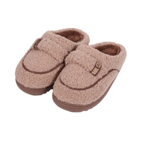 Paul Frank Wholesale Women's Moccasin Slippers Cozy Soft Sherpa Fleece Closed Toe Winter Warm Slip on Indoor Bedroom House Shoes