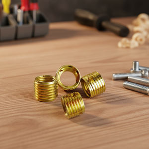 Attaches de vente d'usine M2-M8 d'insertion de filetage fendu autotaraudeuse en acier inoxydable pour écrou en <span class=keywords><strong>bois</strong></span> et en acier au carbone M3 M4 M5 M6 - Product Image 5