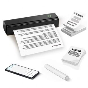 Portable Thermal A4 <b>Printer</b> Supports 210/216mm Width Thermal Paper Printing for Mobile <b>Phone</b> USB Computer Connection Stock - Product Image 6