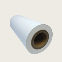 Membrane enroulable en tissu non tissé 100 % polyester haute résistance pour ligne de filage, tissu textile industriel, feuille d'enroulement en rouleau, hydraulique