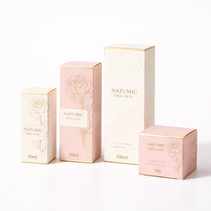 Custom Magnetic Closure Perfume Box Folding Carton with Soft Touch Film and <b>Die</b>-<b>Cut</b> Window for Retail Display - Product Image 2