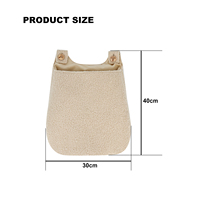 Sac de rangement suspendu pour couches de lit de bébé Sac de rangement suspendu pour berceau Sac à couches