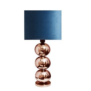 Lámpara de Mesa Moderna Europea de Acero Inoxidable Color Oro Rosa, con Pantalla de Tela, Luz Cuidadora de la Vista, Personalizable para Sala de Estar - Product Image 1