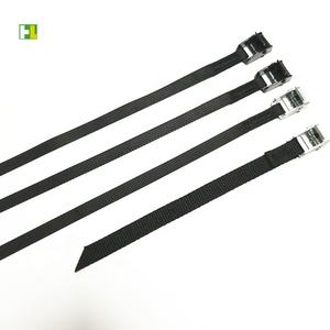 발코니 난로에 유연한 태양 광 모듈을 장착하기위한 짧은 소형 캠 버클 타이 다운 블랙 스트립 - Product Image 3