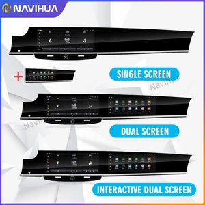 NaviHua Autoradio Android 13 à double écran, accessoires intérieurs, mise à niveau multimédia, Carplay, GPS pour Porsche Panamera 2011-2016 - Product Image 5