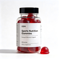 Gummies de nutrition sportive à marque privée OEM avec créatine, électrolytes et collagène – Complément énergétique pré-entraînement