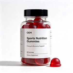 OEM Private Label Sports Nutrition Gummies with <b>Creatine</b> Electrolyte and Collagen Pre Workout Energy Supplement - Product Image 1