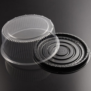 Contenedor Transparente Triangular de Plástico PET Marca Zhongxing para Rebanadas de Pastel, Pizza, Pan y Otros Alimentos, Desechable - Product Image 3