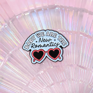 Broche en métal <span class=keywords><strong>anglais</strong></span> inspirante couleur claire collier épingle Badge accessoires créatifs «aurait pu être aurait dû avoir des souvenirs - Product Image 1