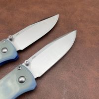 Couteau pliant 535 avec manche G10, couteau de camping extérieur EDC, logo personnalisé, vente en gros, Bugout