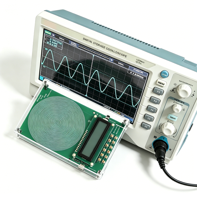 DC 5V Schumann Resonance Frequency Pulse Wave Generator Adjustable Signal Generator Audio Resonator Sine Wave 0.01Hz~100000Hz