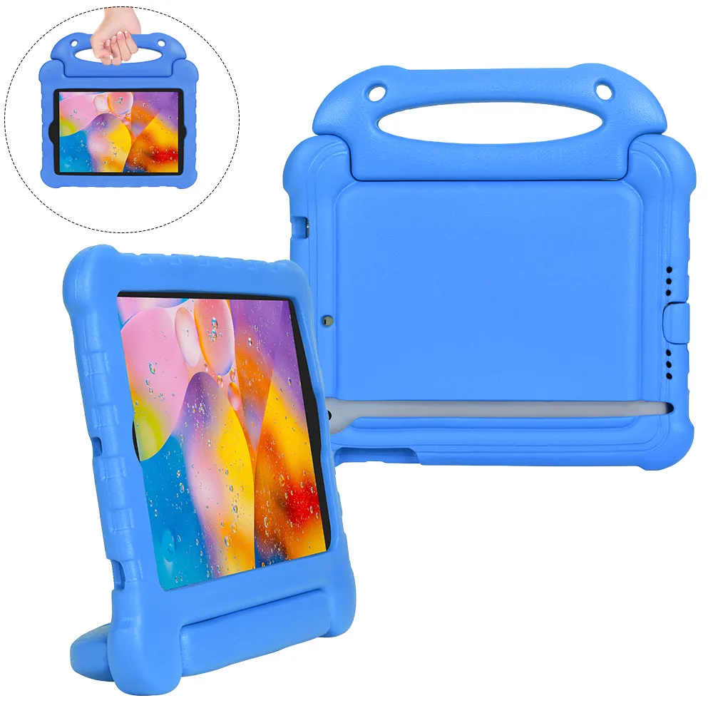 For iPad Mini 1 2 3 4 5 EVA Kids Tablet Case Stand Shockproof Tablet kids Covers