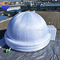 Tente dôme géante gonflable personnalisée en tissu Oxford durable pour activités de plein air, fêtes, clubs et accessoires publicitaires
