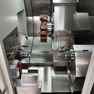 Rf độ chính xác cao 6-trục nghiêng giường dual-trục chính vừa làm nhiệm vụ CNC Máy tiện với phay quay khả năng - Product Image 3