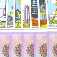 Fabricant de cartes oracle personnalisées impression de tarot cartes de tarot vente en gros de jeux de cartes de tarot taille mini