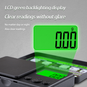 Changxie Fabrik Digitale LCD-Taschenwaage Schmuck Mini Gold Design OEM/ODM Anpassbar 200g Kapazität Hintergrundbeleuchtetes Display 0,01g - Product Image 3