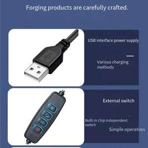 水族館用超高輝度小型クランプランプ 省エネ 防水 水草水槽照明 水槽アクセサリー - Product Image 4