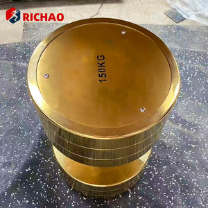 Custom <strong>Dumbells</strong> 2.5kg to 100kg 2.5 Increase Round Dumbbell Set With Rack Commercial Rotating <strong>15kg</strong> 20kg Chromed Dumbbell - Product Image 6