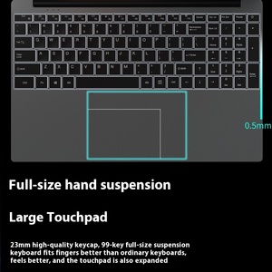 2025 yepyeni 2.5K HD 15.6 inç N95 Ultra ince dizüstü çift Intel yüksek performans Win 11 OS <span class=keywords><strong>1TB</strong></span> iş ofis ve oyun için - Product Image 3