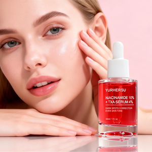 <span class=keywords><strong>Sérum</strong></span> en gros <span class=keywords><strong>10</strong></span> % <span class=keywords><strong>Niacinamide</strong></span> 4 % Acide Tranexamique avec Alpha Arbutine – Correcteur de taches brunes et formule unifiante du teint - Product Image 1