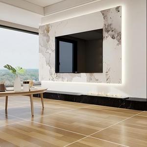 Carrelage en porcelaine effet bois moderne 600x1200mm, résistant à l'usure pour sol et mur, idéal pour salle de bain et villa - Product Image 3