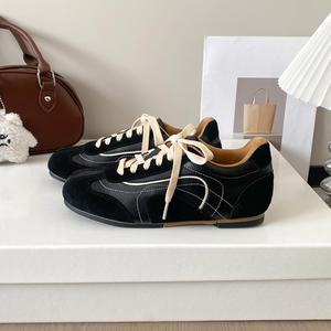 Sneakers rétro pour femmes avec talon intégré, semelle souple, style Instagram, semelle fine, style décontracté Forrest Gump - Product Image 3