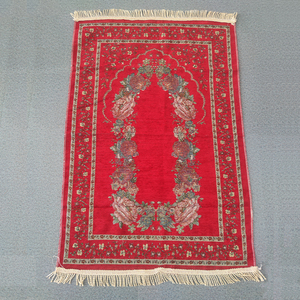 Prix usine fabricant fournisseur tapis de prière musulman portable, tapis de prière 70x110cm pour la maison, la mosquée, le voyage - Product Image 2