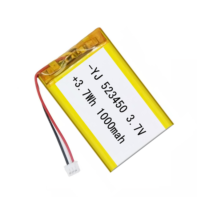 Good Price 523450 1000mAh Lithium Polymer Battery 3.7V with PCM for Mobile Speakers