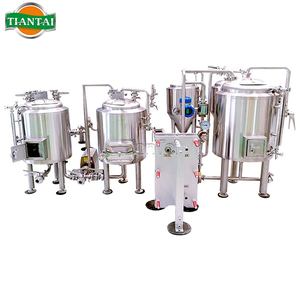 Équipement de brassage de bière miniature à domicile TIANTAI en cuivre rouge chauffé électriquement à 3 cuves de 50 L, équipement de brassage de bière artisanal, microbrasserie, alcool - Product Image 3
