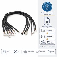 Câble d'extension différentiel pour moto électrique, accessoire informatique, fil de cuivre étamé, conducteur PTFE, fil personnalisé