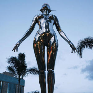 Fabricant de fibres de verre produit des sculptures de robots en FRP, fabriquées en Chine, sur mesure selon les <span class=keywords><strong>dessins</strong></span>. - Product Image 6