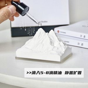 Difusor de Aroma Alpine, Piedra Decorativa con Diseño de Montaña Nevada, sin Llama, para Hogar y Auto, Duración de 90-120 Días - Product Image 3