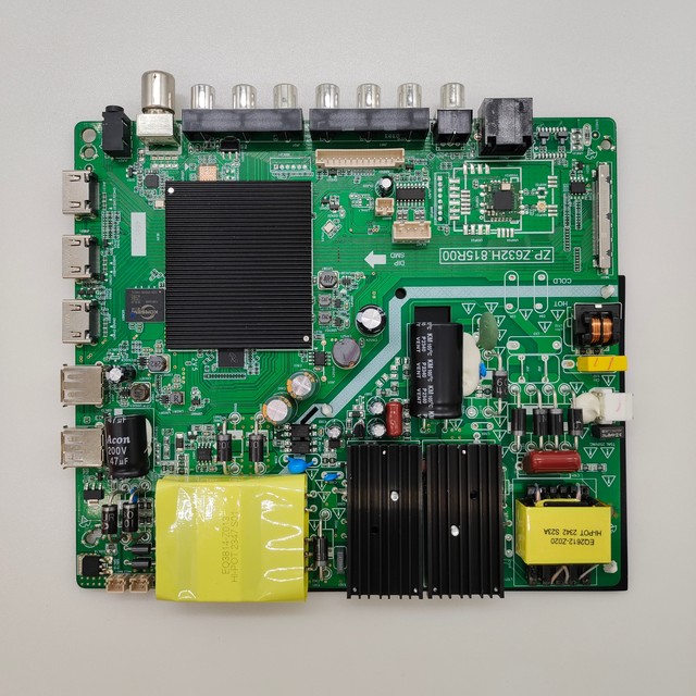 ZP.Z632H.815 78W Bluetooth China Factory Smart TV Board with 75-125V Backlight Voltage and 1.5G+8G Android 14 for 43-75Inch