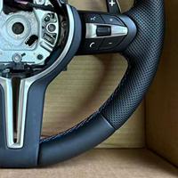 Volant sport rond en cuir pour BMW F05 F10 F30 F32 F34 F35 F36 F38 F20 F21 F22 F25 F31 F36 M3 M5 M6 F11 F12 F15 F16 F22