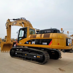 Excavatrice sur chenilles d'occasion de haute qualité, 30 tonnes, Cat330d, avec chenilles en caoutchouc, garantie, stock suffisant disponible - Product Image 5