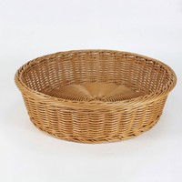 Panier de rangement multifonctionnel suspendu en rotin synthétique PP tressé, écologique, pour la maison, la cuisine, la salle de bain, la garde-robe, les outils