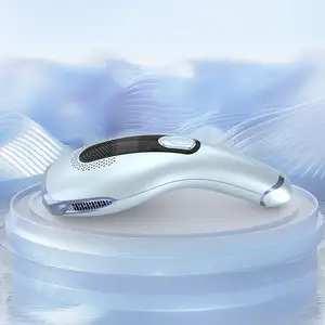 Venta superior Dispositivo de depilación láser con luz de enfriamiento de hielo Depilación láser con sistema de enfriamiento ipl