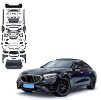 Kit carrosserie style AMG E53 pour Mercedes-Benz Classe E W212 (2009-2016) : pare-chocs avant, calandre, capot, jupes latérales, couvre-coffre, pare-chocs arrière