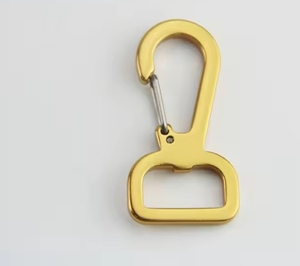 Precio de fábrica, ganchos de gatillo de Metal de 25mm, gancho de presión ovalado, mosquetón, herrajes para bolsos - Product Image 3