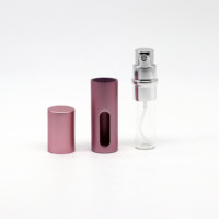 5ml 10ml recharge bouteilles de parfum atomiseur en aluminium petit flacon de parfum en verre 10ml