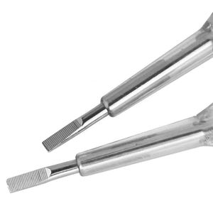 Venda direta da fábrica Eletroprobe Prata Industrial Duas cores Light Sensing Chave De Fenda Eletricista teste Pen - Product Image 2