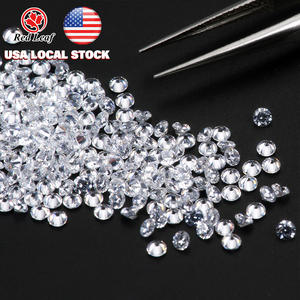 Gemas sueltas de moissanita GRA de Redleaf USA, gemas sueltas, corte brillante redondo, 5 precios por caja, moissanita para la fabricación de joyas, 2 uds. - Product Image 4