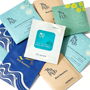 Sachet d'emballage <span class=keywords><strong>de</strong></span> thé biodégradable, scellable à la chaleur, en papier blanc, qualité alimentaire, barrière à l'oxygène, résistant à l'humidité - Product Image 1