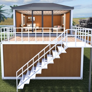 บ้านสำเร็จรูปหรูหราทันสมัยสั่งทำจากโรงงาน 2 3 4 ห้องนอน บ้านคอนเทนเนอร์สำเร็จรูปราคาประหยัดจากจีน - Product Image 4