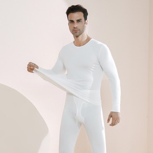 Nouvel ensemble de vêtements et pantalons d'automne pour hommes, vêtements fins en tissu laitier pour femmes, <span class=keywords><strong>grande</strong></span> <span class=keywords><strong>taille</strong></span>, <span class=keywords><strong>thermique</strong></span> pour couple - Product Image 1