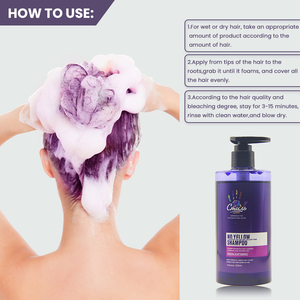 <span class=keywords><strong>แชมพู</strong></span>เปลี่ยนสีผมสีม่วง ป้องกันสีเหลือง สำหรับ<span class=keywords><strong>ผม</strong></span>บลอนด์ ราคาโรงงาน รับผลิตแบรนด์ส่วนตัว - Product Image 4
