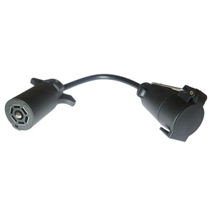 Nuevo Conector de Remolque, Adaptador de 7 Pines Estadounidenses a 7 Pines Europeos, Sistema de Desconexión de Luces de Freno Sin Dirección, Repuesto - Product Image 1