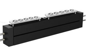 MXRV-S2001 5 Booster Fan Magnetic Mount đối lưu tản nhiệt thông gió Air Vent Enhancer DC bóng điện mang nhựa OEM ODM - Product Image 3