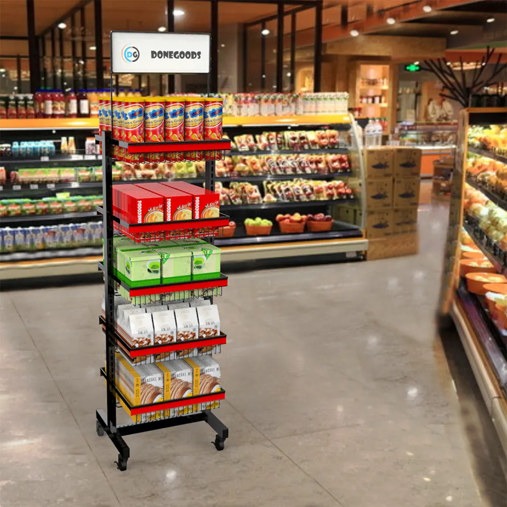 Planken Voor Winkel Supermarkt Schappen Mand Display Displays Voor Manden Winkel Winkel